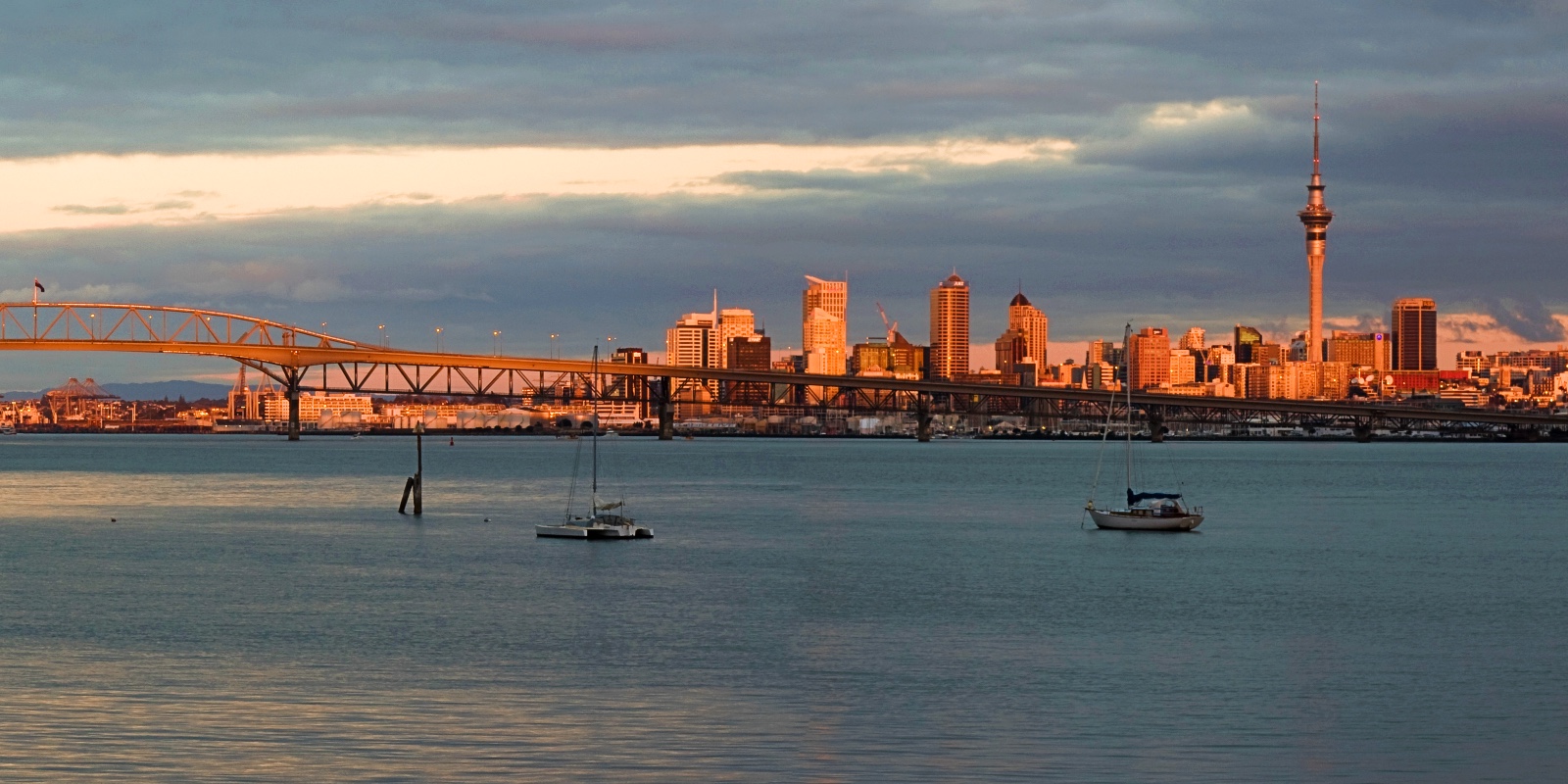 Life Coach Auckland - Sunset over Auckland